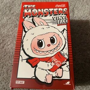 The Monsters-Coca Cola Labubu Vinyl Face blind box 100% authentic